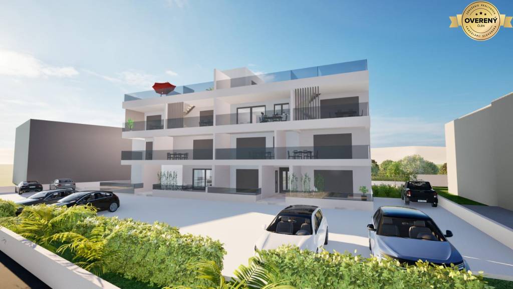 KROATIEN – Wohnungen im Bau, 50 m vom Meer entfernt – SRIMA, VODICE