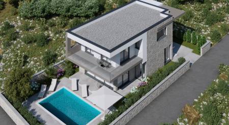 KROATIEN – Villa in der 1. Reihe zum Meer! - MURTER